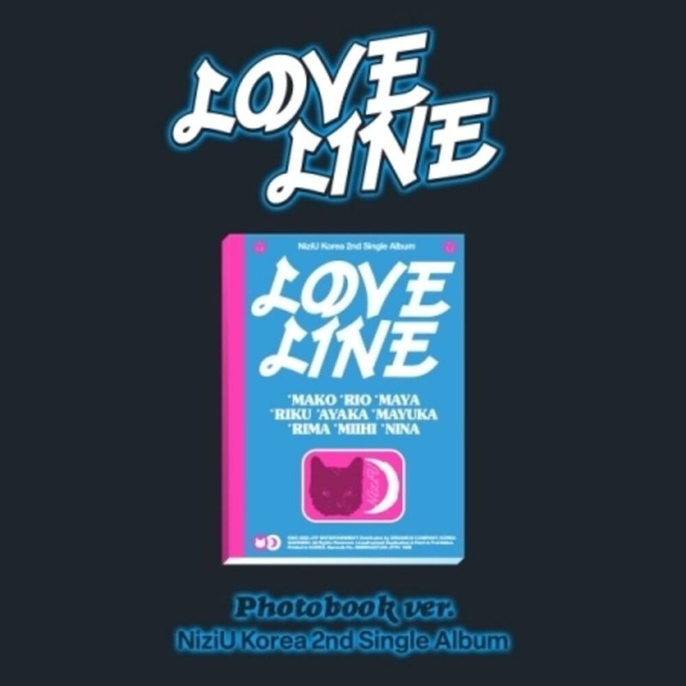 Niziu - Love Line - Photobook Version - incl. 80pg Photobook, Lenticular Card,
